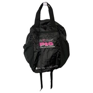 2025 Flying Pig Marathon Packable Backpack Black Ripstop Nylon Travel Bag PIG